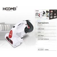 Trade Shop - Aspirapolvere Portatile 845 W Con Sistema Di Filtrazione Multi Ciclonico Hm-2122 -