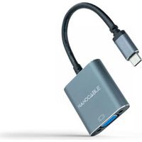 Convertitore Usb-c a Vga nero Nanocable 10.16.4101-bk