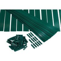 Cuchilla de ocultación de altura 1,20 m Verde Kit Lixo Plus