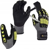 GANTS DE TRAVAIL ANTI-IMPACT ET ANTI-COUPURE - COMME CEUX DES POMPIERS