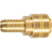 Raccord rapide avec raccord cannelé pour tuyau air comprimé Ø 13 mm