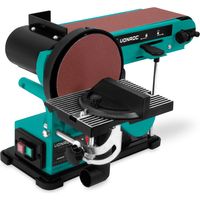 VONROC Levigatrice a nastro e a disco 350W Carta abrasiva inclusa