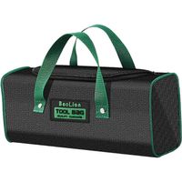 Werkzeugtasche für Elektriker, strapazierfähig, tragbar, wasserdicht, professionell, aus Oxford-Gewebe, multifunktionale Handtasche, Werkzeugtasche-L Double Layer