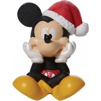 Figurine figuine Mickey Mouse Weihnachten bunt 6 cm
