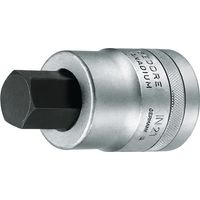 Gedore Steckschlüsseleinsatz IN 21 1″ Innen-6-kant SW 22 mm - 6181360