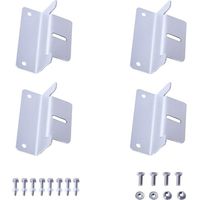 Supporto per pannello solare, staffa di montaggio in alluminio, angolo a Z, pannello solare da parete (1 set)