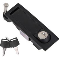 Loquet de compression réglable en alliage de zinc avec verrouillage par détente – pour caisse à outils, armoire marine ou camping-car