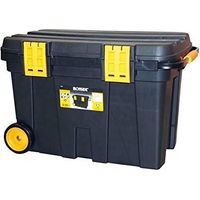 Ironside scatola degli attrezzi nera 105 litri robusta