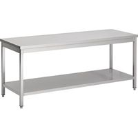 600 plan de travail étagère démontable 800 - Combisteel