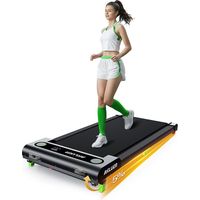 AKLUER Klappbares Laufband mit verstellbarer Neigung, geräuschloser 2,5‑PS‑Motor, Geschwindigkeit 0,6–6 km/h, Fernbedienung LED‑Display, maximale Belastung 150 kg, kompaktes Walking Pad für Zuhause u