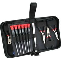 Juego de pinzas de precisión Inline 43013 puntas magnéticas ergonómico