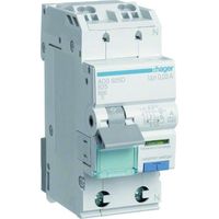 Hager FI/LS-Schalter 1P+N 6kA B-25A 30mA ADS925D