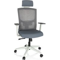 Bürostuhl / Drehstuhl CAPTIVO BASE W Stoff / Netzstoff grau hjh OFFICE