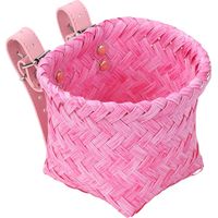 Fietsmand voor kinderen, opbergmand voor aan het stuur, 15 x 12 x 12 cm, waterdicht accessoire, leuke kinderfiets, opbergmand voor fietsbenodigdheden voor gezins- en buitengebruik