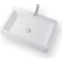 TANAHO - LAVABO RETTANGOLARE DA APPOGGIO - Lavabo