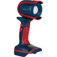 Ventaglio di utensili reali Lampada portatile a batteria LED da 580 lumen, sistema multibatteria da 18 V