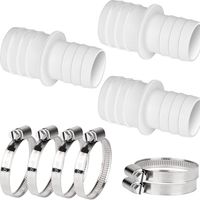Adaptateurs de Tuyau,Raccords de Tuyau de 32 mm,Raccords de Tuyau avec,Adaptateurs de Tuyau de Piscine,Pièces Raccords de Tuyaux Raccord