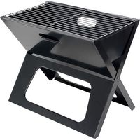 Barbecue Portable en Acier Pliable Cuisine Traditionnelle à Charbon pour Jardin, Terrasse et Camping