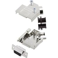 Amphenol L17D45ZK09+L77SDE09S KIT connettori femmina SUB-D 45 ° Numero Poli (num): 9 Punte a saldare 1 pz.