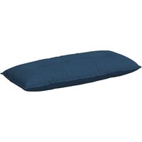 Coussin de Dos Bleu 120 x 19 x 50 cm tissu vidaXL
