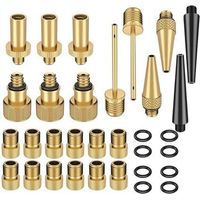 Fahrradventil-Adapterset, pneumatischer Nadeladapter, tragbares Ventil-Adapterset, multifunktionales Fahrradzubehör