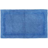 HOMESCAPES XXL-Badematte blau 70x120 cm aus 100% Baumwolle