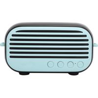 Enceinte Bluetooth sans fil d'extérieur avec microphone portatif, kit d'enceinte portable vert