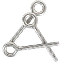 5PCS M8 Boulons à oeil 304 Acier Inoxydable Boulon Anneau de Levage Soudés Fermés Vis à œil de Tige de Vis à Vis Résistant à La Corrosion