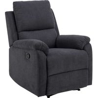 Fauteuil relax Santiago manuel - gris foncé