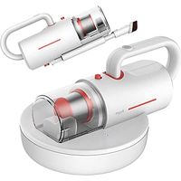 Aspiradora de mano Deerma CM1300 blanca y roja potente