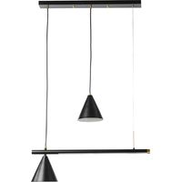 lampada a sospensione "taka" con led e 2 luci, 4000k e14