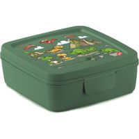 Snips Porta Sandwich para Niños Dino Verde 500 ml Sin BPA Hecho en Italia