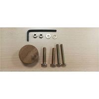 R KIT MONTAGGIO X TAVOLO LEGNO RETTANGOLARE PIEGHEVOLE CM 140X80X72