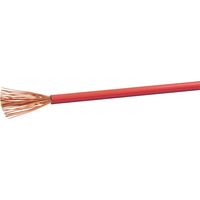 VOKA Kabelwerk H05VK075RT Schlauchleitung H05V-K 1 x 0.75 mm² Rot 100 m