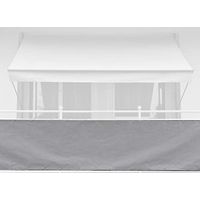Angerer Paravista per balcone Design Style granito, 75 cm, lunghezza: 8 metro