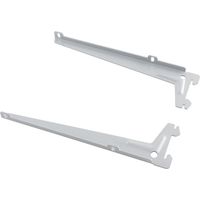 DIY, Winkelträger 10300 für Wandschiene grau, weißaluminium