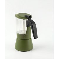 Italienische Cafetière Inoxibar Klar Grün 6 Tassen