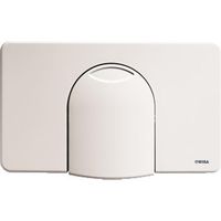 Wisa 2100 SO Plaque de commande pour réservoir encastrable 2100 et interrupteur matière synthétique Blanc