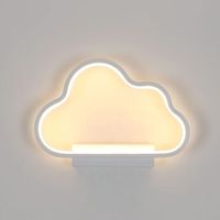 Applique Murale Led, Blanc Lampe Murale Led Moderne 20W, Simple Design Applique Luminaire En Aluminium pour Couloir, Escalier, Salon, Chambre, Non-di