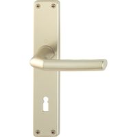 HOPPE® Drückergarnitur mit Langschild Birmingham 1117/202SP, Aluminium, 2533935