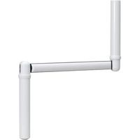 Poignée de manivelle pour volet roulant – Longueur 450mm – Diamètre tringle 12mm – Fixation goupille 5mm – Bras zingué noir