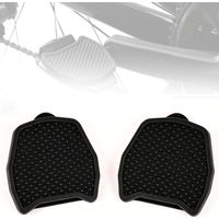 2 Pièces Convertisseur De Pédale, transforment les pédales automatiques en pédales plates, plus besoin de cales pour un confort et une optimaux,compatibles avec les pédales automatiques Shimano SPD-SL