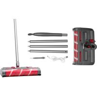 Livington Voom - Turbo Akku-Besen - elektrischer Akkubesen kabellos - Akku Kehrer mit selbstreinigender Bürstenrolle - Elektrobesen für Hartböden, Teppiche & Fliesen - für eine gründliche Reinigung