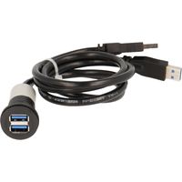 2 x USB 3.0 Buchse A - 2 x USB 3.0 Stecker A RRJ2USB3SW150 Schlegel Inhalt: 1 St.