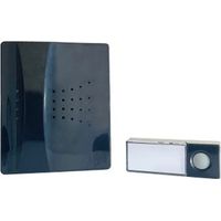 Heidemann Schwarz Funkklingel Komplett-Set 70831 HX Piano