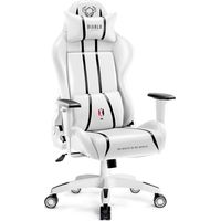 Diablo X-One 2.0 Gaming Stuhl Computerstuhl ergonomischer Bürostuhl Gamer Chair Schreibtischstuhl Weiß - King Size