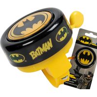 Disney Batman Fahrradklingel mit Batman-Logo, Schwarz Gelb