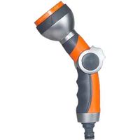 PISTOLA PER INNAFFIARE MULTIGETTO FLUSSO REGOLABILE IN METALLO CARDINALE 7 getti