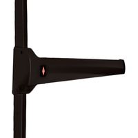 Serrure anti panique PUSHBAR 90 1 a 3 points 845 mm JPM Couleur - Noir, Nombre de Points - 2 points
