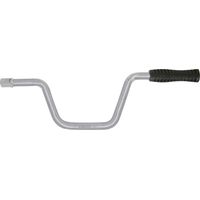 Kstools – Manivelle 1/4' – Longueur 370 mm – Acier chrome vanadium – Finition satinée – Conforme aux normes DIN 3122 et ISO 3315
